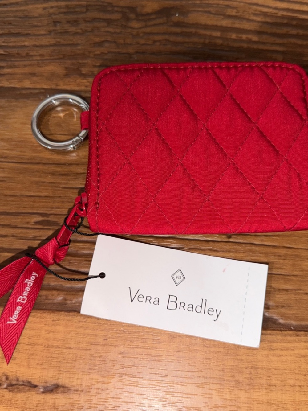 NWT- Vera Bradley Quilted Zip Around Wallet